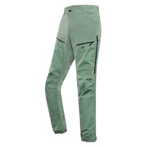 Kalhoty pánské dlouhé ALPINE PRO ZARM zelené Velikost: 44