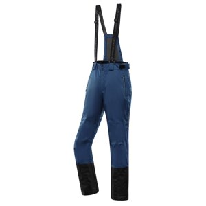 Kalhoty pánské dlouhé ALPINE PRO FELER s membránou PTX modré Velikost: L