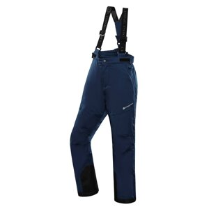 Kalhoty dětské dlouhé ALPINE PRO OSAGO lyžařské s membránou PTX modrá Velikost: 104/110