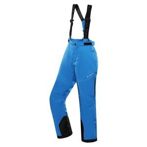 Kalhoty dětské dlouhé ALPINE PRO OSAGO lyžařské s membránou PTX modrá Velikost: 128/134