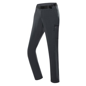 Kalhoty pánské dlouhé ALPINE PRO CORB softshellové šedé Velikost: 56