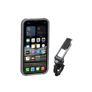 Obal na mobil TOPEAK RIDECASE pro iPhone 13 Pro černá/šedá