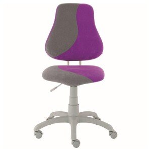 Dětská rostoucí židle ALBA FUXO S-LINE fialovo-šedá